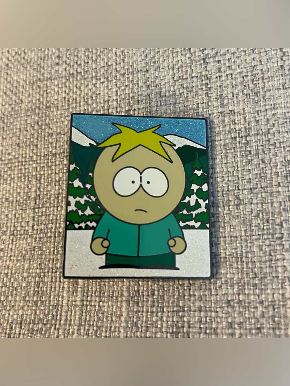 Buckle-Down South Park Glitter Blind Box Enamel Pin - Butters